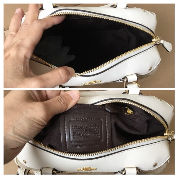 🌹Coach Mini Bennett Satchel In Signature NWT. - Picture 3 of 8